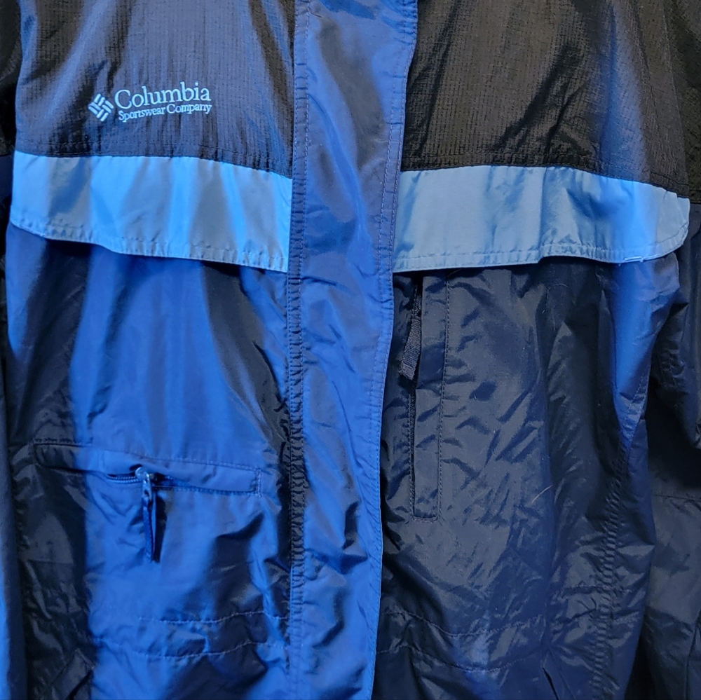 Columbia Boulder Ridge Women's LG Blue Jacket